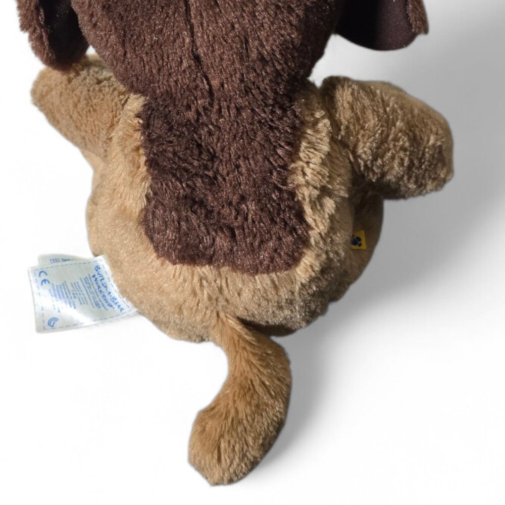 Build-A-Bear Brown Puppy Dog Plush Stuffed Animal – 16" Soft Cuddly Toy - Picture 6 of 9
